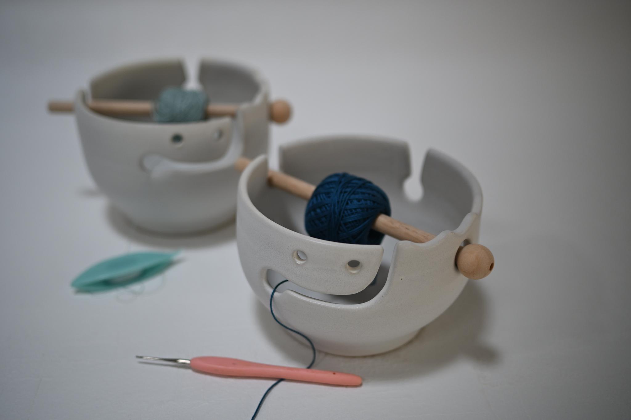 ヤーンボウル　smile   Shell White | 2枚目